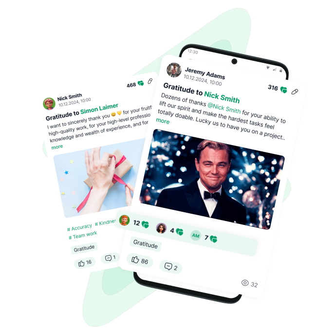 Peer-to-peer Recognition